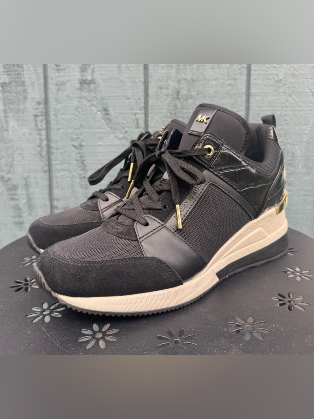 Michael Kors Wedge Sneakers. Women’s Size 10